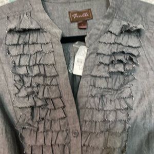 LOFT / Trulli shirt dress size 14